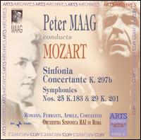 Mozart: Sinfonia Concertante; Symphonies Nos. 25 & 29 von Peter Maag