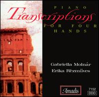 Piano Transcriptions for Four Hands von Various Artists