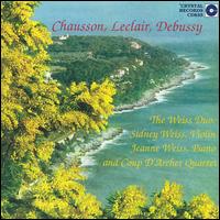 Chausson, Leclair, Debussy von Weiss Duo