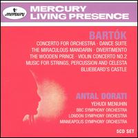 Bartok: Orchestral Works; Bluebeard's Castle von Antal Dorati