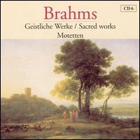 Brahms: Sacred Works - Motetten von Chamber Choir of Europe