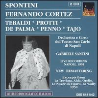 Spontini: Fernando Cortez von Renata Tebaldi