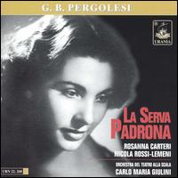 Pergolesi: La serva padrona von Rosanna Carteri