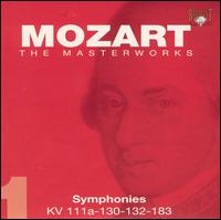 Mozart: Symphonies KV 111a, 130, 132, 183 von Jaap ter Linden