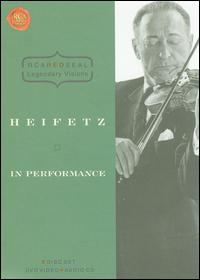 Heifetz in Performance [includes DVD] von Jascha Heifetz