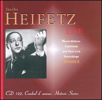 Jascha Heifetz Live, Vol. 6 von Jascha Heifetz