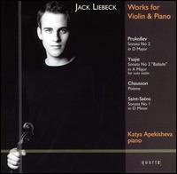 Works for Violin & Piano von Jack Liebeck