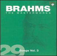 Brahms: Songs, Vol. 3 von Various Artists