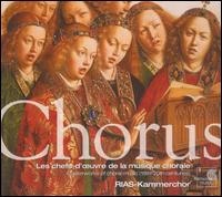 Chorus: Masterworks of choral music (18th-20th centuries) von Berlin RIAS Chamber Choir