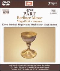 Arvo Pärt: Berliner Messe [DVD Audio] von Noel Edison