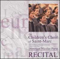 Recital von Saint Marc Children's Choir