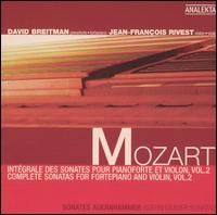 Mozart: Complete Sonatas for Fortepiano and Violin, Vol. 2 von Jean-Francois Rivest