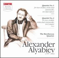 Alexander Alyabiev: Quartet No. 1; Quartet No. 3 von Beethoven Quartet