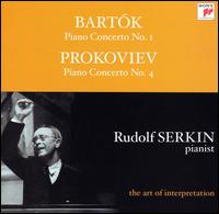 Bartók: Piano Concerto No. 1; Prokoviev: Piano Concerto No. 4 von Rudolf Serkin