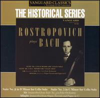 Rostropovich Plays Bach von Mstislav Rostropovich