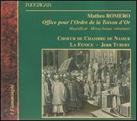 Matheo Romero: Office Pour l'Ordre de la Toison d'Or von Jean Tubéry