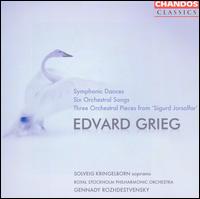 Edvard Grieg: Symphonic Dances; Six Orchestral Songs; Three Orchestral Pieces from 'Sigurd Jorsalfar' von Gennady Rozhdestvensky