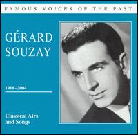 Gérard Souzay sings Classical Airs and Songs von Gérard Souzay