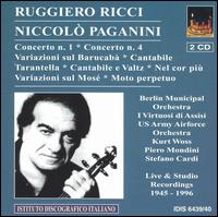 Ruggiero Ricci Performs Niccolò Paganini von Ruggiero Ricci