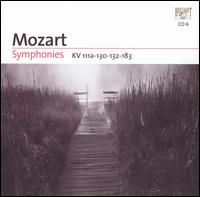 Mozart: Symphonies, KV 111a, 130, 132, 183 von Jaap ter Linden