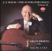 J.S. Bach: The Suites for Cello, Vol. 2 von Carlos Prieto