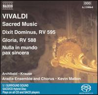Vivaldi: Sacred Music [Hybrid SACD] von Aradia Ensemble