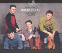 Chostakovitch: Quatuors No. 1, 4 & 9 von Jerusalem Quartet