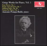 Grieg: Works for Piano, Vol. 1 von Antonio Pompa-Baldi
