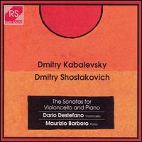 Dmitry Kabalevsky, Dmitry Shostakovich: The Sonatas for Violoncello and Piano von Dario De Stefano
