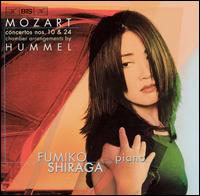 Mozart: Concertos Nos. 10 & 24 in Chamber Arrangements by Hummel von Fumiko Shiraga