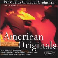 American Originals von Pro Musica Chamber Orchestra
