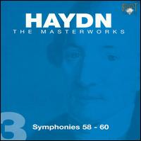 Haydn: Symphonies 58 - 60 von Adam Fischer