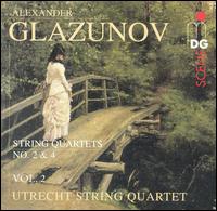 Glazunov: String Quartets Vol. 2 von Utrecht String Quartet