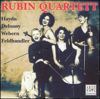 Haydn, Debussy, Webern, Feldhandler von Rubin Quartet