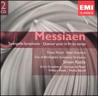 Olivier Messiaen: Turangalîla-Symphonie; Quatuor pour la fin du temps von Simon Rattle