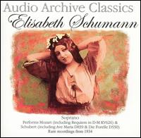 Audio Archive Classics: Elisabeth Schumann von Elisabeth Schumann