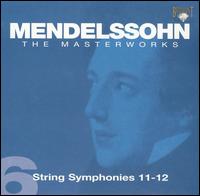 Mendelssohn: String Symphonies 11 - 12 von Kurt Masur