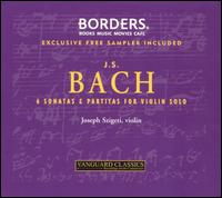 Bach: 6 Sonatas & Partitas for Violin Solo [Exclusive Free Sampler Included] von Joseph Szigeti