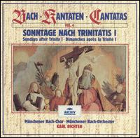 Bach: Cantatas, Vol. 4: Sonntage Nach Trinitatis I [Box Set] von Münchner Bach-Chor