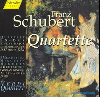 Schubert: Quartette, D87, 86, 89 von Verdi Quartet
