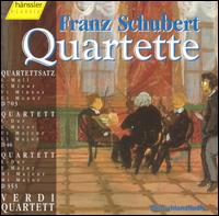 Schubert: Quartette von Verdi Quartet