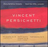 Vincent Persichetti: Symphonies Nos. 3, 7 ("Liturgical"), 4 von Albany Symphony Orchestra