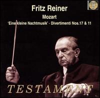 Mozart: Eine kleine Nachtmusik; Divertimenti Nos. 17 & 11 von Fritz Reiner