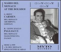 Mario del Monaco at the Bolshoi von Mario del Monaco