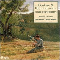 Barber & Khachaturian: Flute Concertos von Jennifer Stinton