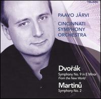 Dvorák: Symphony No. 9 "From the New World"; Martinu: Symphony No. 2 von Paavo Järvi