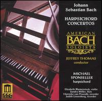 Johann Sebastian Bach: Harpsichord Concertos von Jeffrey Thomas