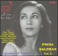 Pnina Salzman, Vol. 3 von Pnina Salzman