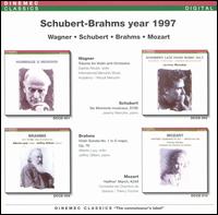 Schubert-Brahms Year 1997: Wagner, Schubert, Brahms, Mozart von Various Artists