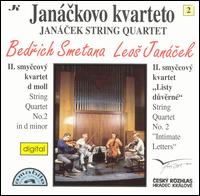 Smetana: String Quartet No. 2; Janácek: String Quartet No. 2 "Intimate Letters" von Janácek Quartet
